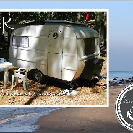 Ddr Wohnwagen Qek Direkt Am Strand Dranske Exteriér fotografie