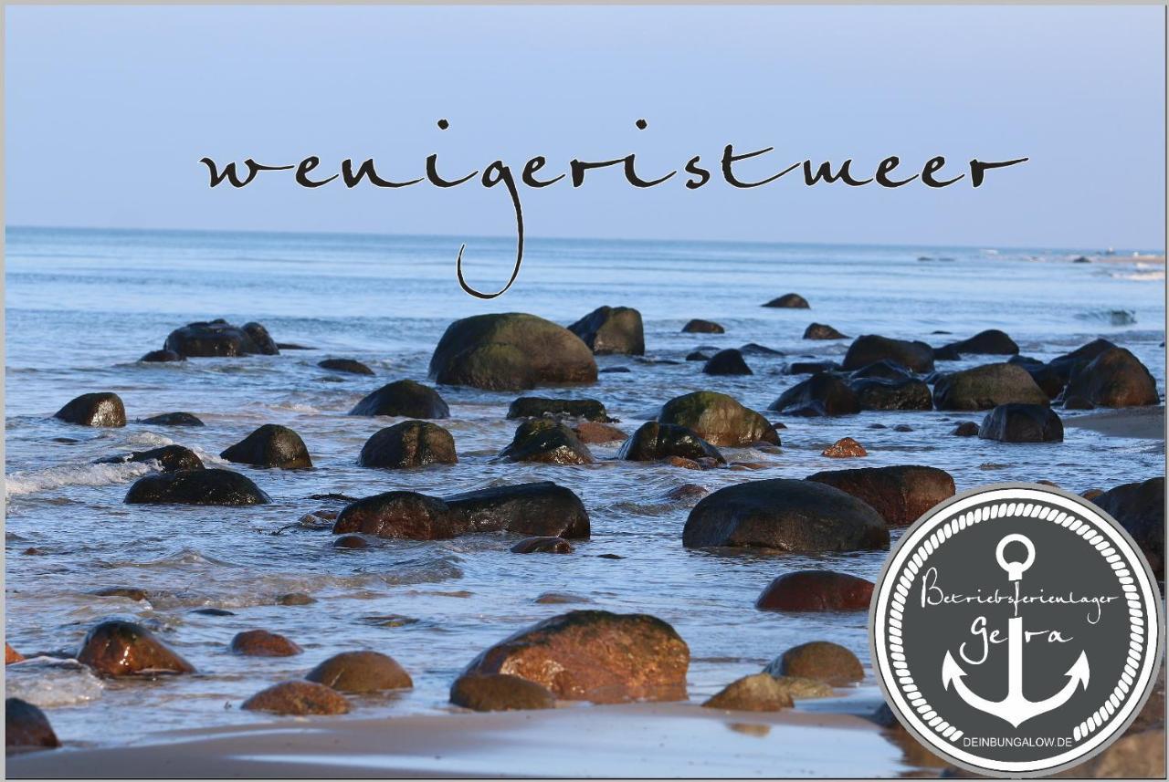 Ddr Wohnwagen Qek Direkt Am Strand Dranske Exteriér fotografie